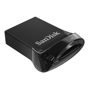 Sandisk 512GB Ultra Fit -muistitikku, USB 3.1, musta