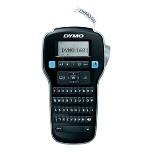 Dymo LabelManager 160 -tarratulostin, musta/hopea 