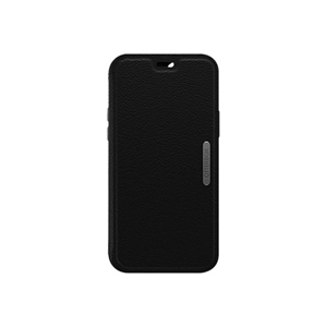 OtterBox Pro Strada Series Case -suojakotelo, iPhone 12/12 Pro, Shadow Black