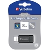 Verbatim USB 2.0 muisti, Store'N'Go, 8GB, PinStripe