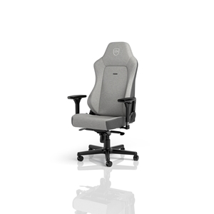 noblechairs HERO Two Tone Gaming Chair - Gray Limited Edition, kangasverhoiltu pelituoli, harmaa/musta