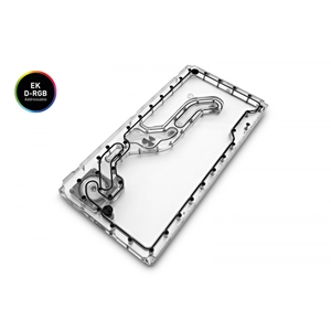 EK-Waterblocks EK-Classic Distroplate Front PC-O11D D-RGB + SPC PWM - Plexi
