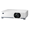 NEC P605UL, WUXGA 3LCD -laserprojektori, valkoinen/harmaa