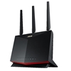 Asus RT-AX86U, Dual Band WiFi 6 -pelireititin, 802.11ax, musta/punainen