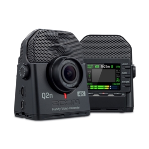 Zoom (Outlet) Q2n-4K, 4K-kameratallennin, musta