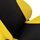 Nitro Concepts S300 Gaming Chair - Astral Yellow, kangasverhoiltu pelituoli, musta/keltainen - kuva 11