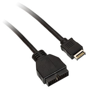 Kolink Sisäinen USB 3.1 Type C -> USB 3.0 -adapterikaapeli, 25cm, musta