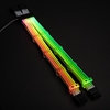 Lian Li (B-stock) Strimer RGB, 2 x 8-pin PCIe-virtakaapeli, 30cm, valkoinen/musta/RGB