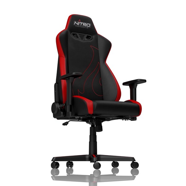 S300 EX Gaming Chair Inferno Red, keinonahkaverhoiltu pelituoli, mustapunainen S300 EX Gaming Chair Inferno Red, keinonahkaverhoiltu pelituoli, mustapunainen