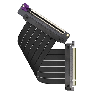 Cooler Master Riser Cable PCIE 3.0 x16 Ver. 2 - 200mm, 90°, musta