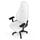 noblechairs ICON Gaming Chair - White Edition, keinonahkaverhoiltu pelituoli, valkoinen/musta - kuva 6