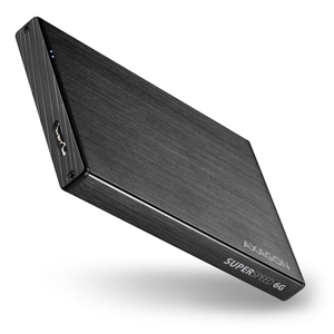 AXAGON EE25-XA6, ulkoinen USB 3.2 Gen 1 -kiintolevykotelo 2.5" SATA-kiintolevylle, musta