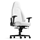 noblechairs ICON Gaming Chair - White Edition, keinonahkaverhoiltu pelituoli, valkoinen/musta - kuva 5