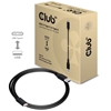 Club 3D USB 3.1 Type-C to Type-A Cable 10Gbps PD 60W M/M -kaapeli, 1m, musta
