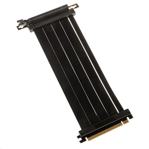 Kolink PCI Express 4.0 x16 -> x16 Riser Cable, 90°, 22cm, musta