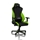 Nitro Concepts S300 Gaming Chair - Atomic Green, kangasverhoiltu pelituoli, musta/vihreä - kuva 8