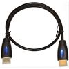 Zesta Slim HDMI -kaapeli, 1,8m, musta (Tarjous! Norm. 7,90€)
