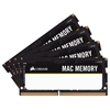 Corsair 32GB (4 x 8GB) Mac Memory, DDR4 2666MHz, SO-DIMM, CL18, 1.20V, musta