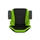 Nitro Concepts S300 Gaming Chair - Atomic Green, kangasverhoiltu pelituoli, musta/vihreä - kuva 7