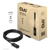 Club 3D USB Gen2 Type-C to Type-A Cable 10Gbps M/F -kaapeli, 5m, musta