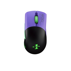 Asus ROG Keris Wireless EVA Edition Gaming Mouse, langaton pelihiiri, 16 000 DPI, musta/violetti