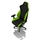 Nitro Concepts S300 Gaming Chair - Atomic Green, kangasverhoiltu pelituoli, musta/vihreä - kuva 4