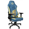noblechairs HERO Gaming Chair - Fallout Vault-Tec Edition, keinonahkaverhoiltu pelituoli, sininen/keltainen