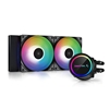 DeepCool GAMMAXX L240 A-RGB, 240mm AIO-vesijäähdytysratkaisu prosessorille, musta