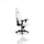 noblechairs LEGEND Gaming Chair - White Edition, keinonahkaverhoiltu pelituoli, valkoinen/musta - kuva 6