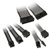 Kolink Core Adept Braided Cable Extension Kit - Grey, jatkokaapelisarja