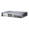 HP Enterprise Aruba 2530-8G, hallinnoitu kytkin, 8 x 10/100/1000 + 2 x combo Gigabit SFP, musta/hopea