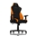Nitro Concepts S300 Gaming Chair - Horizon Orange, kangasverhoiltu pelituoli, musta/oranssi - kuva 3