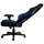 Nitro Concepts X1000 Gaming Chair, kangasverhoiltu pelituoli, musta/sininen - kuva 2