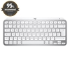 Logitech MX Keys Mini for Mac, pienikokoinen langaton ja valaistu näppäimistö, Pale Grey