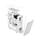 Fractal Design Define 7 Compact - White TG Light, ikkunallinen miditornikotelo, valkoinen - kuva 4