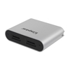 Kingston Workflow microSD Reader -muistikortinlukija, USB 3.2 Gen1, harmaa/musta