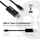 Club 3D USB Type-C -> DisplayPort 1.4 -kaapeli, 8K60Hz, 1,8m, musta - kuva 4