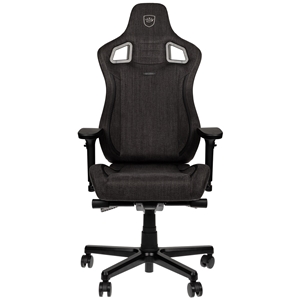 noblechairs EPIC Compact TX Gaming Chair, kangasverhoiltu pelituoli, antrasiitti/harmaa