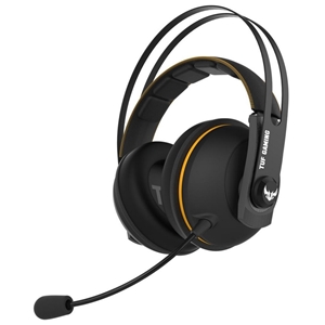 Asus TUF Gaming H7 Wireless, langattomat pelikuulokkeet mikrofonilla, musta/keltainen
