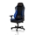 Nitro Concepts X1000 Gaming Chair, kangasverhoiltu pelituoli, musta/sininen - kuva 9