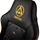 noblechairs HERO Gaming Chair - Far Cry 6 Special Edition, keinonahkaverhoiltu pelituoli, musta/keltainen - kuva 16