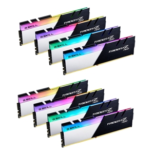 G.Skill 128GB (8 x 16GB) Trident Z Neo, DDR4 3600MHz, CL14, 1.45V, musta/hopea
