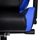 noblechairs EPIC Compact Gaming Chair, keinonahkaverhoiltu pelituoli, musta/harmaa/sininen - kuva 18