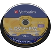 Verbatim DVD+RW, 4x, 4,7 GB/120 min, 10-pakkaus spindle, SERL