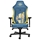 noblechairs HERO Gaming Chair - Fallout Vault-Tec Edition, keinonahkaverhoiltu pelituoli, sininen/keltainen - kuva 11