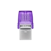 Kingston 64GB DataTraveler microDuo 3C USB-muistitikku, USB 3.2 Gen 1, 200 MB/s